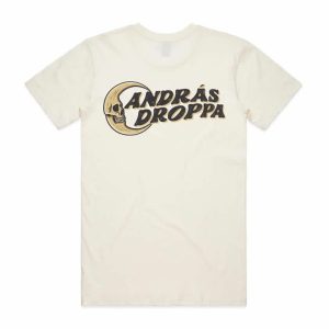 Andras Droppa Music T-shirt - white